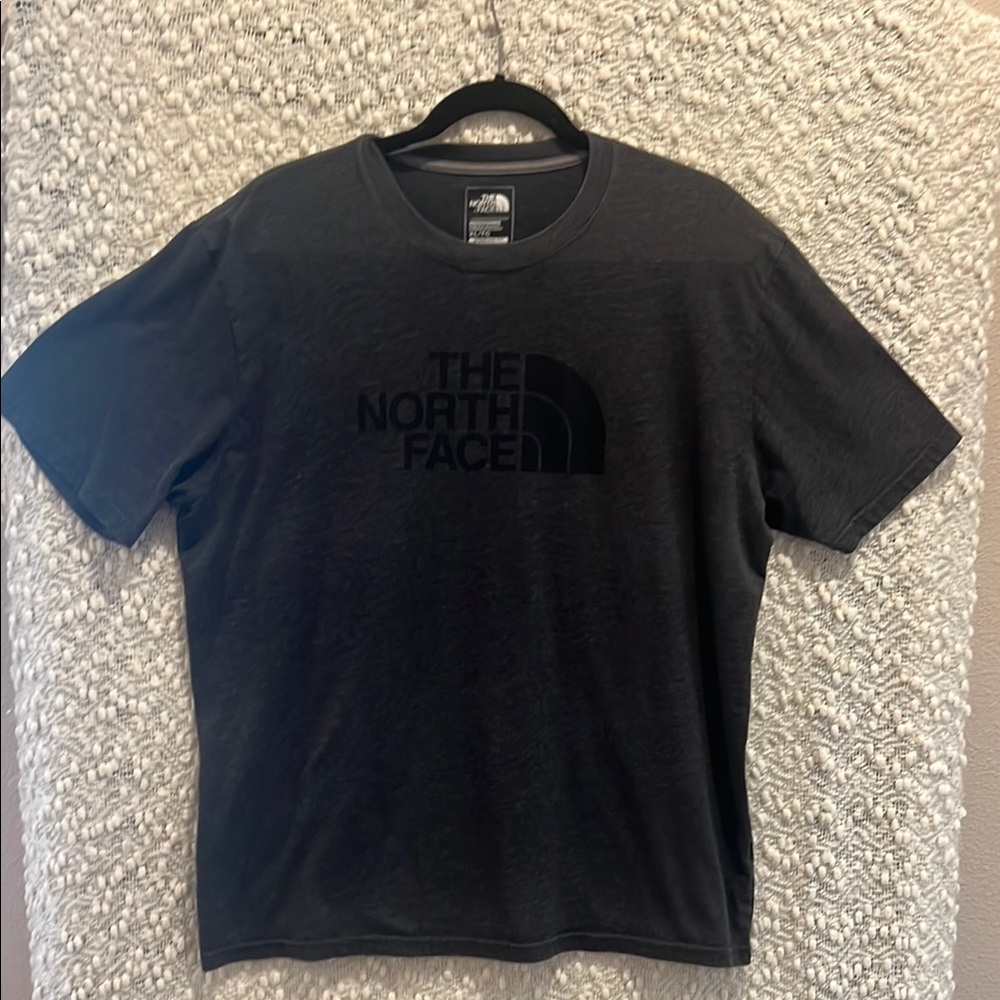 The North Face Black Short Sleeve Tee Minimalist Design